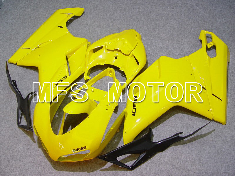 Ducati 848 / 1098 / 1198 2007-2011 Injection ABS Fairing - Factory Style - Yellow - MFS4763 - Fairings Kit