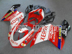 Ducati 848 / 1098 / 1198 2007-2011 Injection ABS Fairing - Xerox - Red White - MFS4775 - Fairings Kit