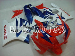 Honda CBR600 F3 1997-1998 Injection ABS Fairing - Factory Style - Blue Red White - MFS4944 - Fairings Kit