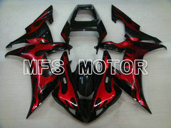 Yamaha YZF-R1 2002-2003 Injection ABS Fairing - Others - Black Red - MFS4957 - Fairings Kit