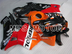 Honda CBR600RR 2005-2006 Injection ABS Fairing - Repsol - Orange Red Black - MFS5549 - Fairings Kit