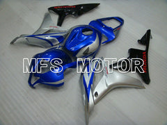 Honda CBR600RR 2007-2008 Injection ABS Fairing - Factory Style - Blue Silver - MFS5758 - Fairings Kit