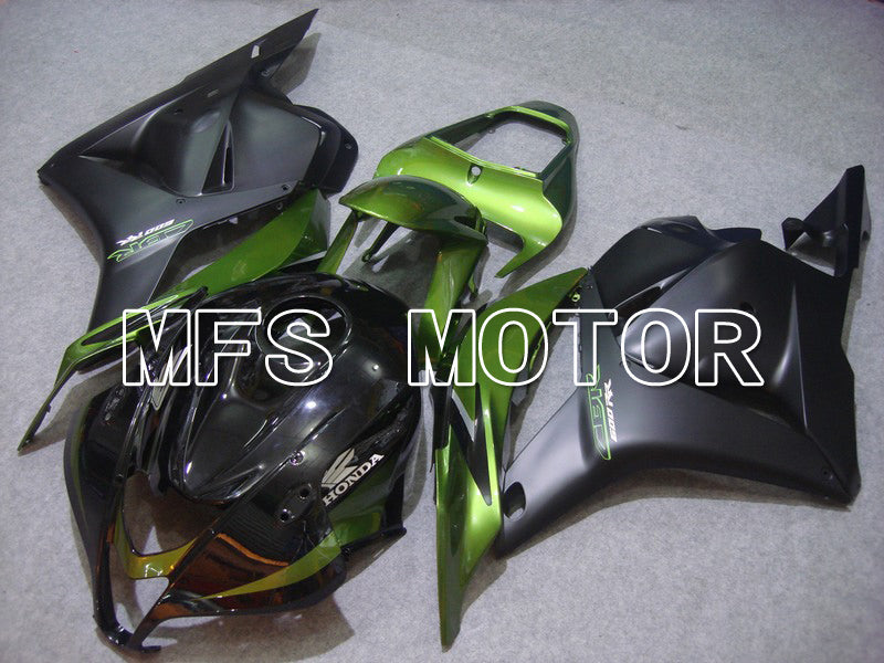 Honda CBR600RR 2009-2012 Injection ABS Fairing - Factory Style - Green Matte Black - MFS5855 - Fairings Kit