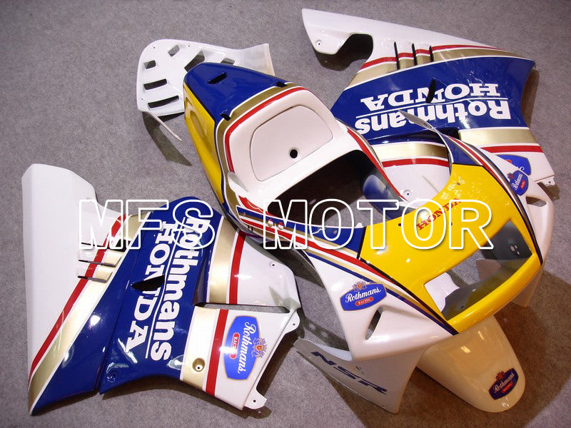 Honda NSR250 MC21 P3 1990-1993 Injection ABS Fairing - Rothmans - Blue White - MFS6252 - Fairings Kit