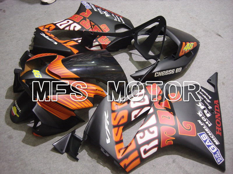 Honda VFR800 2002-2013 Injection ABS Fairing - Rossi - Orange Black - MFS6336 - Fairings Kit