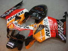 Honda VTR1000 RC51 2000-2006 ABS Fairing - Repsol - Black Red Orange - MFS6399 - Fairings Kit