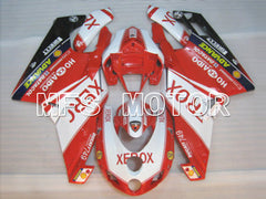 Ducati 749 / 999 2003-2004 Injection ABS Fairing - Xerox - Red White - MFS6434 - Fairings Kit