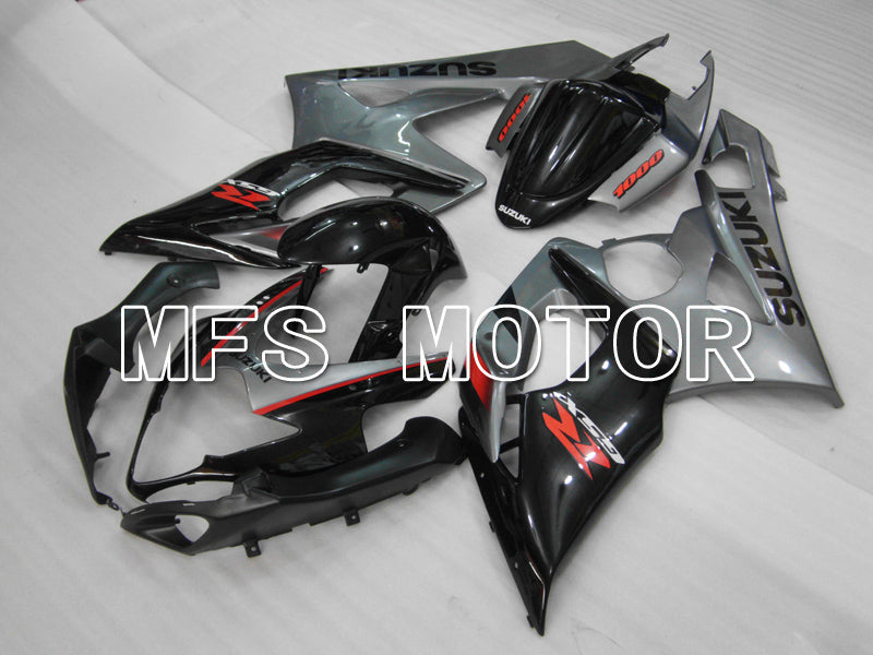 Suzuki GSXR1000 2005-2006 Injection ABS Fairing - Factory Style - Black Gray - MFS6451 - Fairings Kit