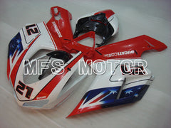 Ducati 848 / 1098 / 1198 2007-2011 Injection ABS Fairing - Others - Red White - MFS4154 - Fairings Kit