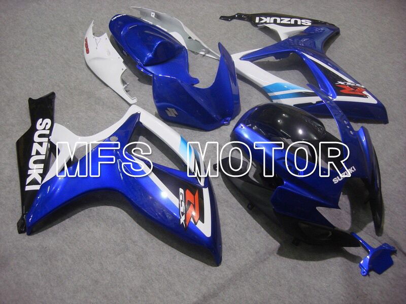 Suzuki GSXR600 GSXR750 2006-2007 Injection ABS Fairing - Factory - Blue White - MFS4961 - Fairings Kit