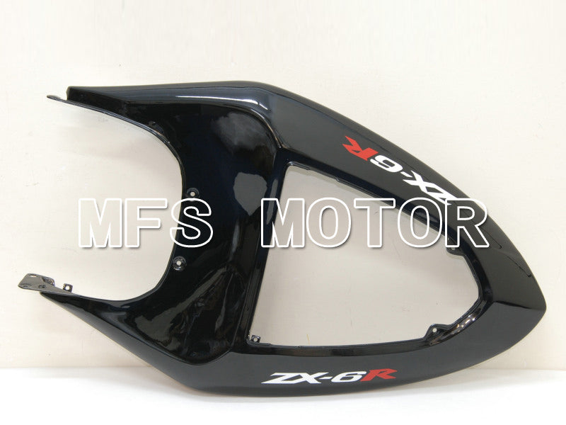 Kawasaki NINJA ZX6R 2005-2006 Injection ABS Fairing - Flame - Black Red - MFS6440 - Fairings Kit