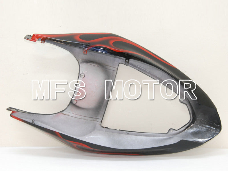 Kawasaki NINJA ZX6R 2005-2006 Injection ABS Fairing - Flame - Black Red - MFS6440 - Fairings Kit