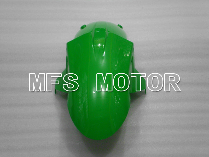 Kawasaki NINJA ZX6R 2007-2008 Injection ABS Fairing - Flame - Green - MFS6444 - Fairings Kit