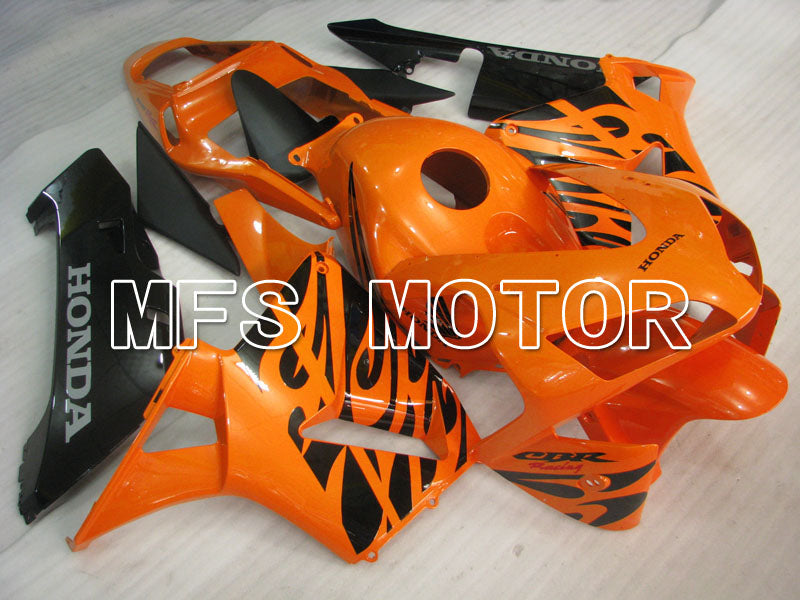 Honda CBR600RR 2003-2004 Injection ABS Fairing - Factory - Orange Black - MFS2059 - Fairings Kit