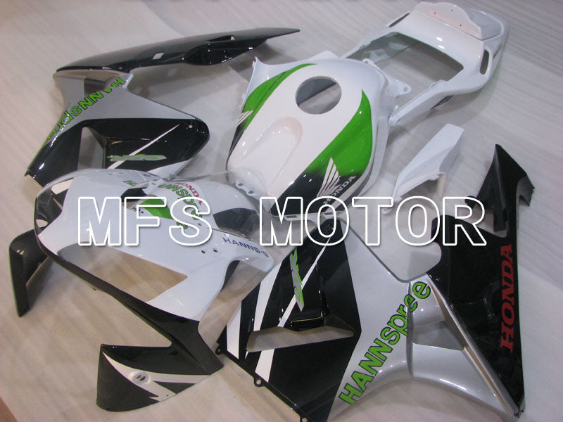 Honda CBR600RR 2003-2004 Injection ABS Fairing - HANN Spree - White Black Green - MFS2060 - Fairings Kit