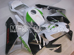 Honda CBR600RR 2003-2004 Injection ABS Fairing - HANN Spree - White Black Green - MFS2060 - Fairings Kit