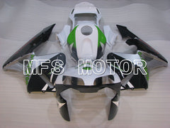 Honda CBR600RR 2003-2004 Injection ABS Fairing - HANN Spree - White Black Green - MFS2060 - Fairings Kit