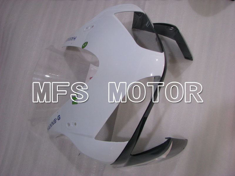 Honda CBR600RR 2003-2004 Injection ABS Fairing - HANN Spree - White Black Green - MFS2060 - Fairings Kit