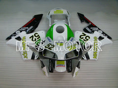 Honda CBR600RR 2003-2004 Injection ABS Fairing - HANN Spree - White Black Green - MFS2061 - Fairings Kit