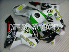 Honda CBR600RR 2003-2004 Injection ABS Fairing - HANN Spree - White Black Green - MFS2061 - Fairings Kit