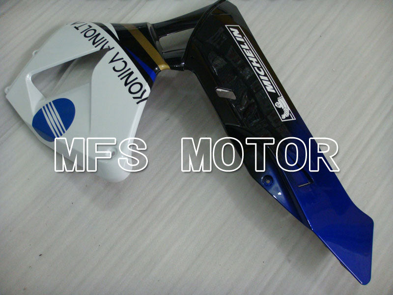 Honda CBR600RR 2003-2004 Injection ABS Fairing - Konica Minolta - White Black Blue - MFS2064 - Fairings Kit