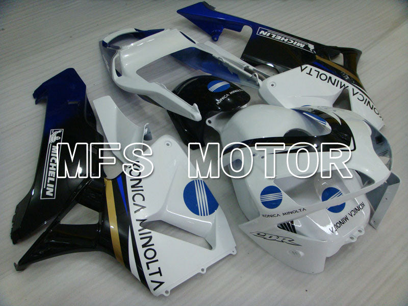 Honda CBR600RR 2003-2004 Injection ABS Fairing - Konica Minolta - White Black Blue - MFS2064 - Fairings Kit