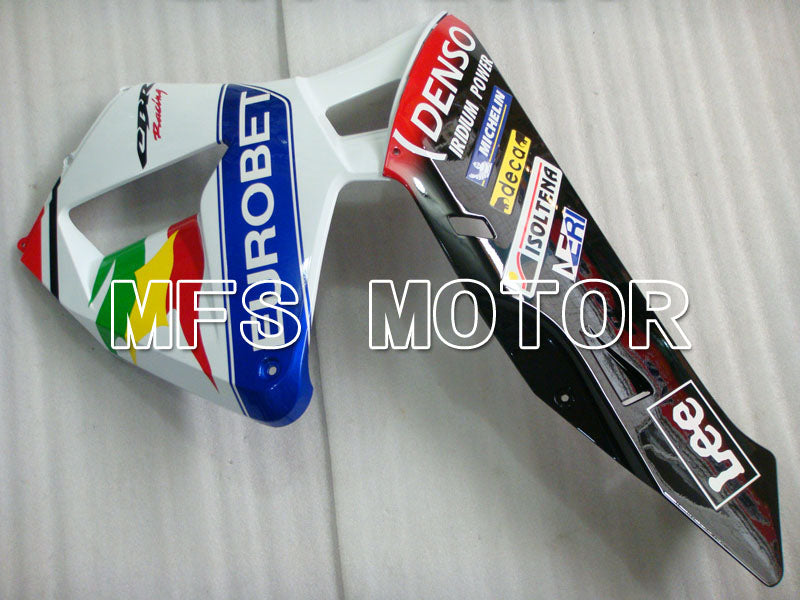 Honda CBR600RR 2003-2004 Injection ABS Fairing - Eurobet - White Black Blue - MFS2065 - Fairings Kit