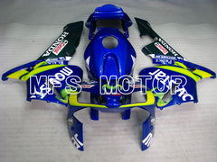 Honda CBR600RR 2003-2004 Injection ABS Fairing - Castrol - Green Blue - MFS2066 - Fairings Kit