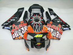 Honda CBR600RR 2003-2004 Injection ABS Fairing - PEPSL - Black Orange Matte - MFS2067 - Fairings Kit