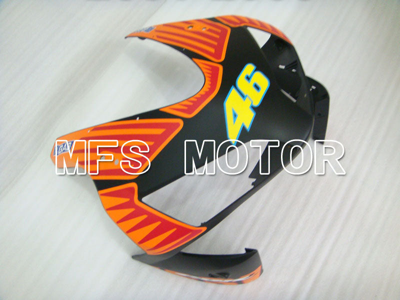 Honda CBR600RR 2003-2004 Injection ABS Fairing - PEPSL - Black Orange Matte - MFS2067 - Fairings Kit