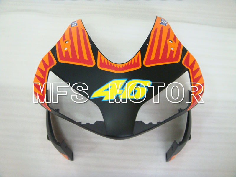 Honda CBR600RR 2003-2004 Injection ABS Fairing - PEPSL - Black Orange Matte - MFS2067 - Fairings Kit