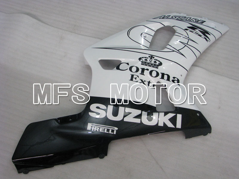 Suzuki GSXR600 2001-2003 Injection ABS Fairing - Conora - Black White - MFS2068 - Fairings Kit