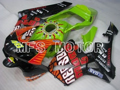 Honda CBR600RR 2003-2004 Injection ABS Fairing - Repsol - Green Black Red - MFS2069 - Fairings Kit