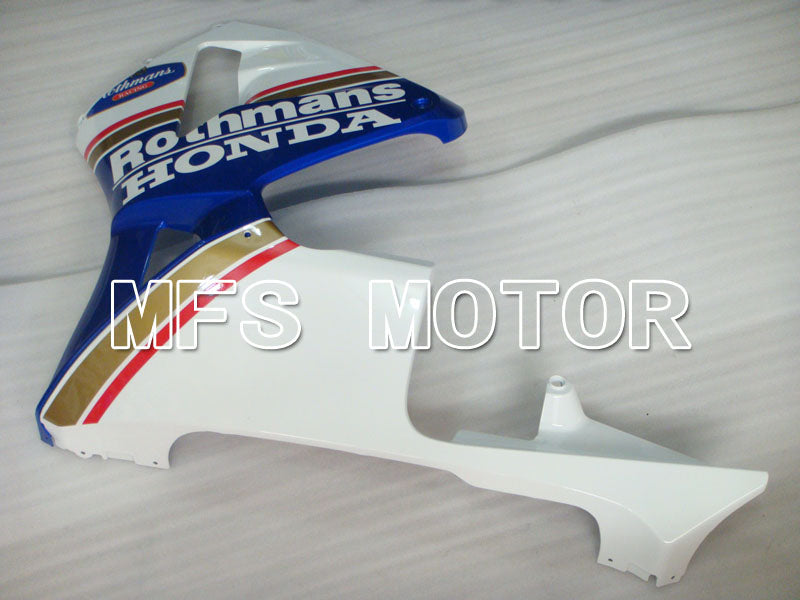 Honda CBR600RR 2003-2004 Injection ABS Fairing - Rothmans - White Blue Yellow - MFS2070 - Fairings Kit