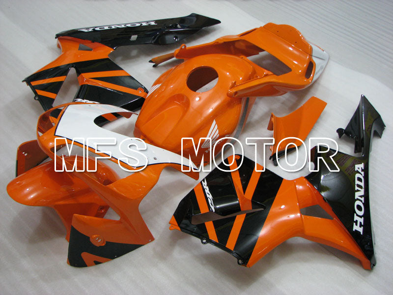 Honda CBR600RR 2003-2004 Injection ABS Fairing - Factory Style - White Black Orange - MFS2072 - Fairings Kit