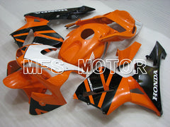 Honda CBR600RR 2003-2004 Injection ABS Fairing - Factory Style - White Black Orange - MFS2072 - Fairings Kit