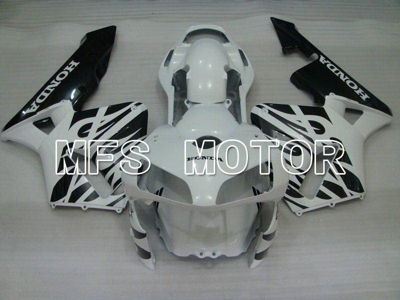 Honda CBR600RR 2003-2004 Injection ABS Fairing - Factory Style - White Black - MFS2074 - Fairings Kit