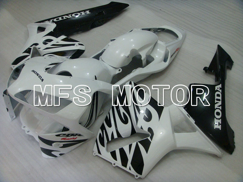 Honda CBR600RR 2003-2004 Injection ABS Fairing - Factory Style - White Black - MFS2074 - Fairings Kit