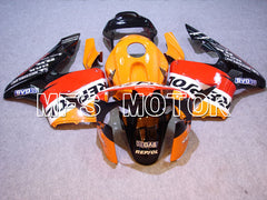 Honda CBR600RR 2003-2004 Injection ABS Fairing - Repsol - Orange Red Black - MFS2077 - Fairings Kit