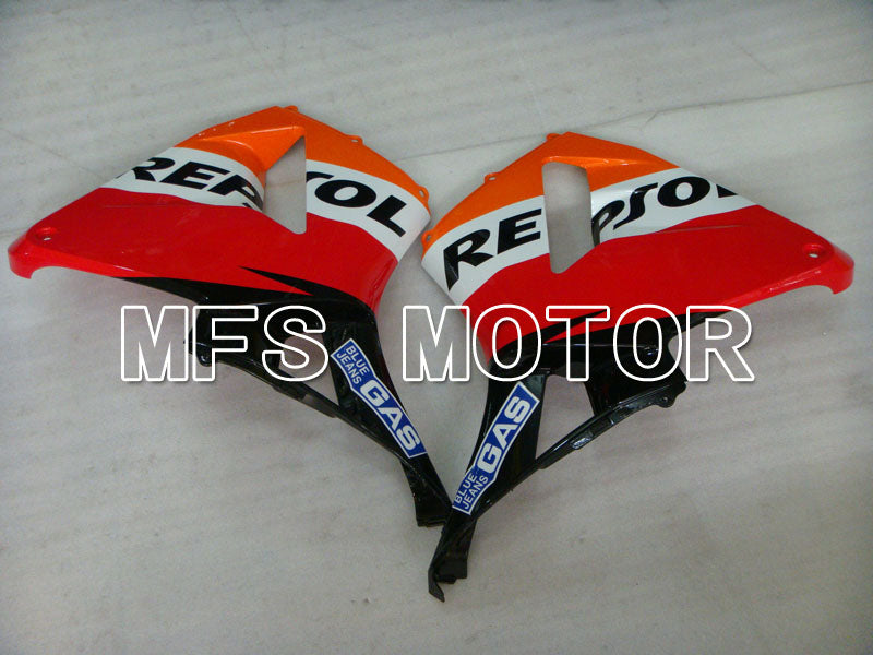 Honda CBR600RR 2003-2004 Injection ABS Fairing - Repsol - Orange Red Black - MFS2078 - Fairings Kit