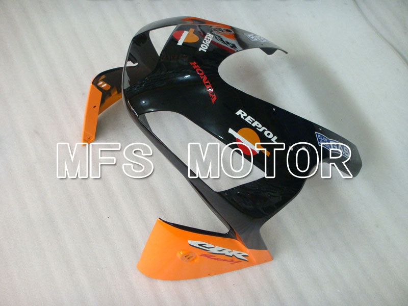 Honda CBR600RR 2003-2004 Injection ABS Fairing - Repsol - Orange Red Black - MFS2079 - Fairings Kit