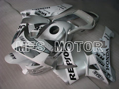 Honda CBR600RR 2003-2004 Injection ABS Fairing - Repsol - White Silver - MFS2083 - Fairings Kit