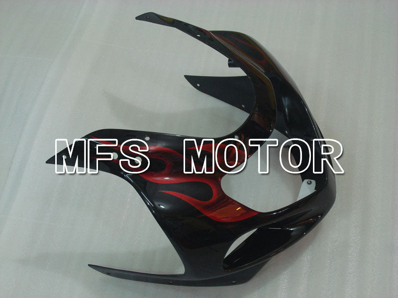 Suzuki GSXR600 2001-2003 Injection ABS Fairing - Flame - Black - MFS2088 - Fairings Kit
