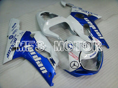 Suzuki GSXR600 2001-2003 Injection ABS Fairing - Jordan - Blue White - MFS2093 - Fairings Kit