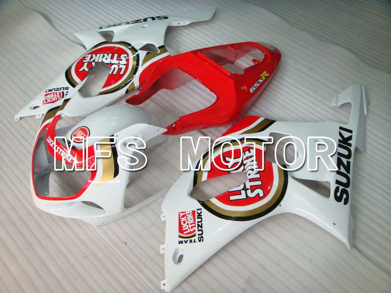 Suzuki GSXR750 2000-2003 Injection ABS Fairing - Lucky Strike - Red White - MFS6939 - Fairings Kit