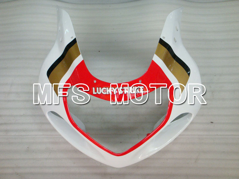 Suzuki GSXR600 2001-2003 Injection ABS Fairing - Lucky Strike - Red White - MFS2096 - Fairings Kit