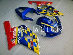 Suzuki GSXR600 2001-2003 Injection ABS Fairing - Movistar - Red Blue - MFS2101 - Fairings Kit