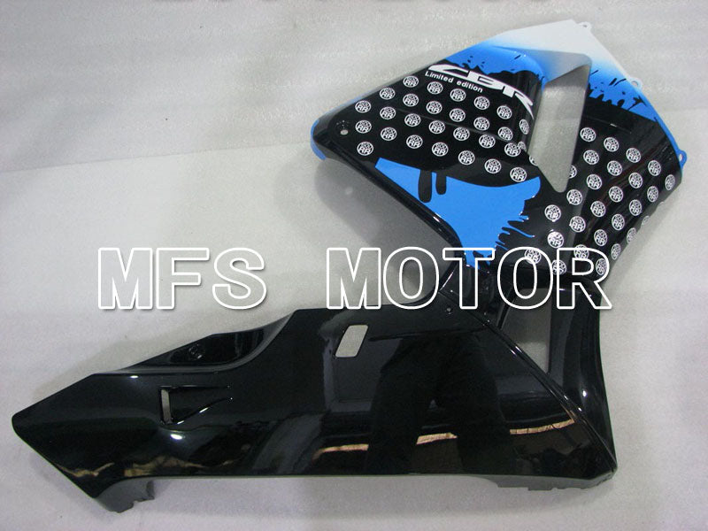 Honda CBR600RR 2003-2004 ABS Injection Fairing - Customize - Black White blue - MFS2104 - Fairings Kit