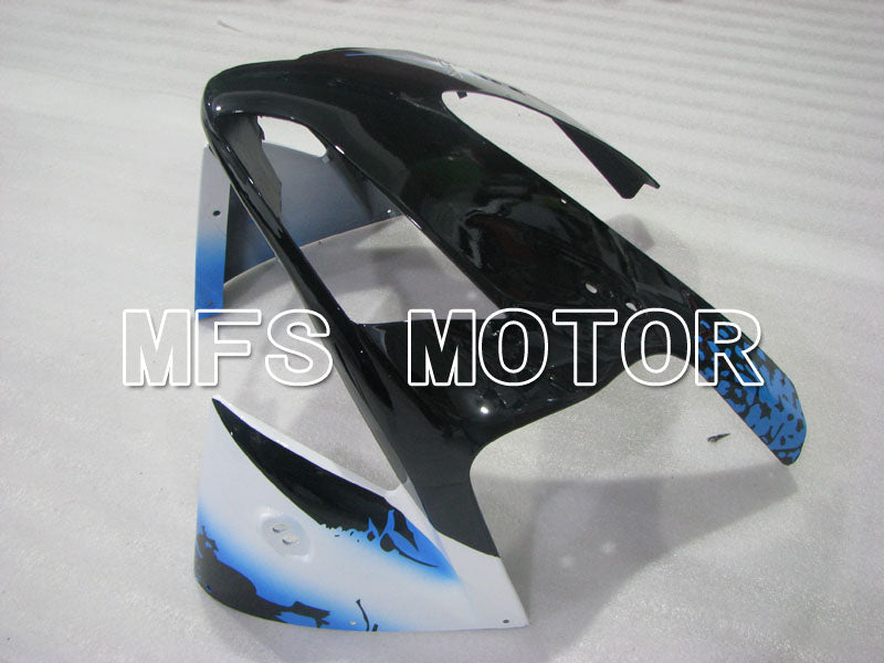Honda CBR600RR 2003-2004 ABS Injection Fairing - Customize - Black White blue - MFS2104 - Fairings Kit