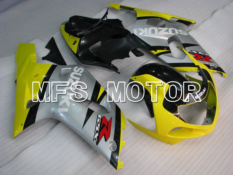 Suzuki GSXR750 2000-2003 Injection ABS Fairing - Factory Style - Gray Yellow - MFS6942 - Fairings Kit